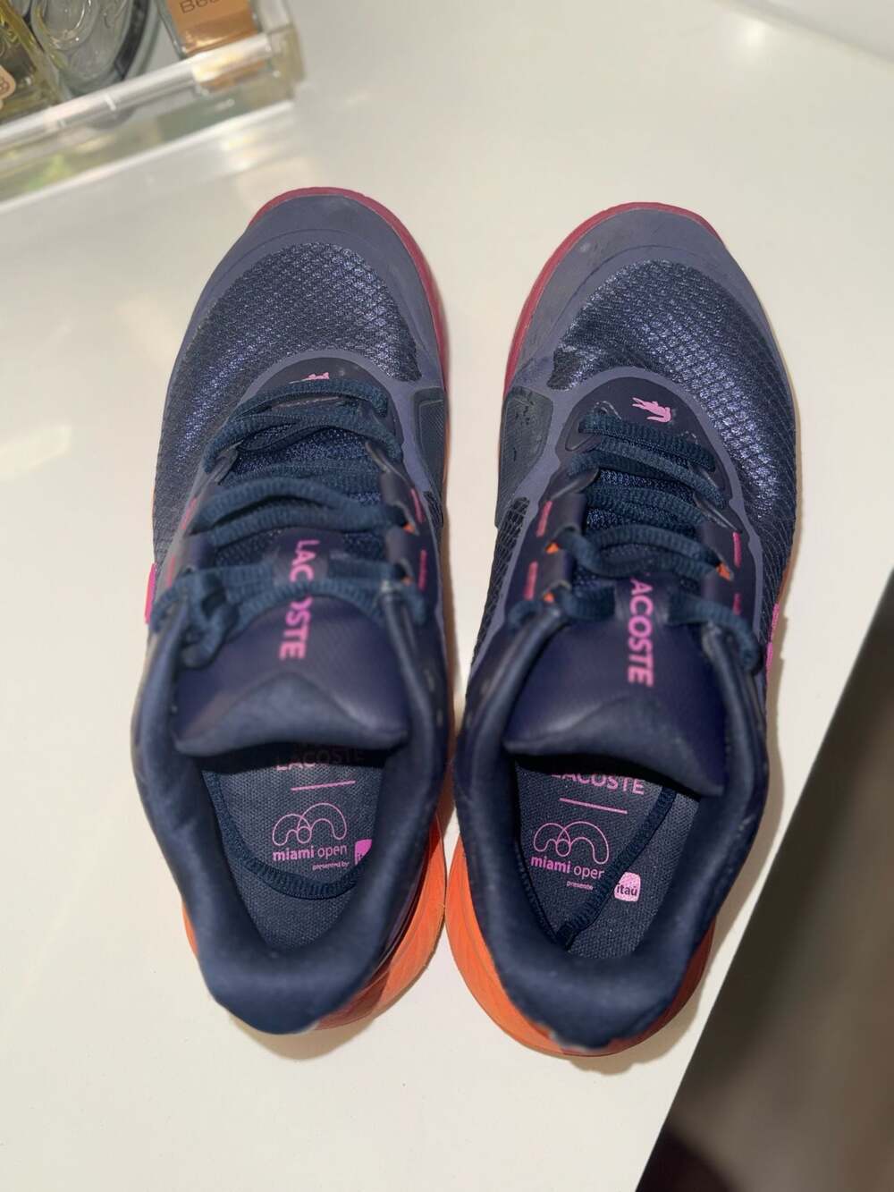 Lacoste Tech Point Miami Open Tennis Shoes Women's Size 6.5 - Picture 8 of 9